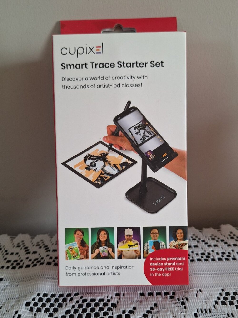 NIB Cupixel Smart Trace Starter Set Brand New Sealed Art Drawing Kit AR
